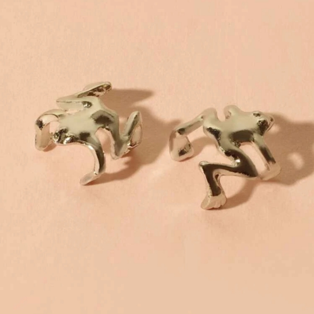 *Mary* Frog Ear Cuffs - Picture 2 of 4